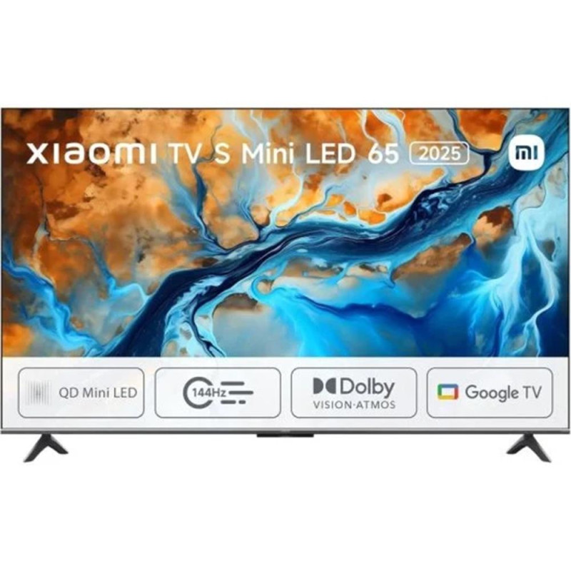 Tv xiaomi 65 pulgadas s 2025 qd mini led 4k uhd - ela5674eu - google tv