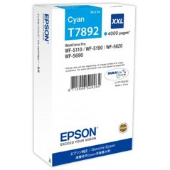 Cartucho tinta epson c13t789240 cian xxl 4000 paginas