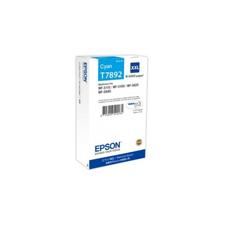 Cartucho tinta epson c13t789240 cian xxl 4000 paginas