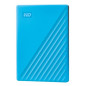 Disco duro externo hdd wd western digital 4tb my passport usb 3.2 azul