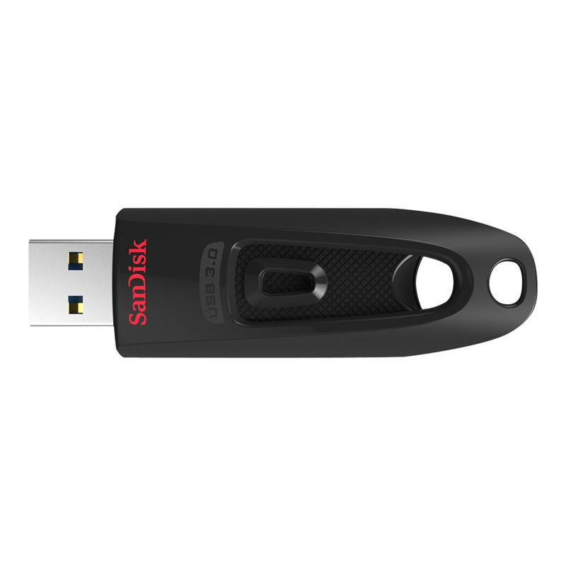 Memoria usb 3.0 sandisk 256gb cruzer ultra negro