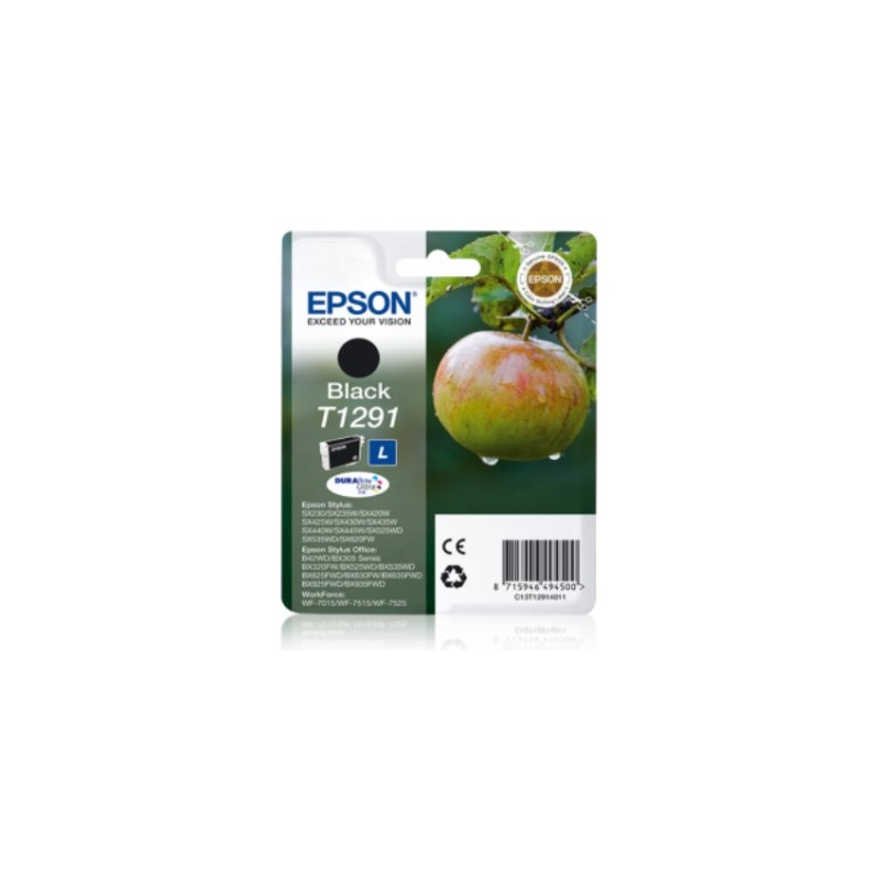 Epson Cartucho T1291 Negro Epson Cartucho T1291 Negro