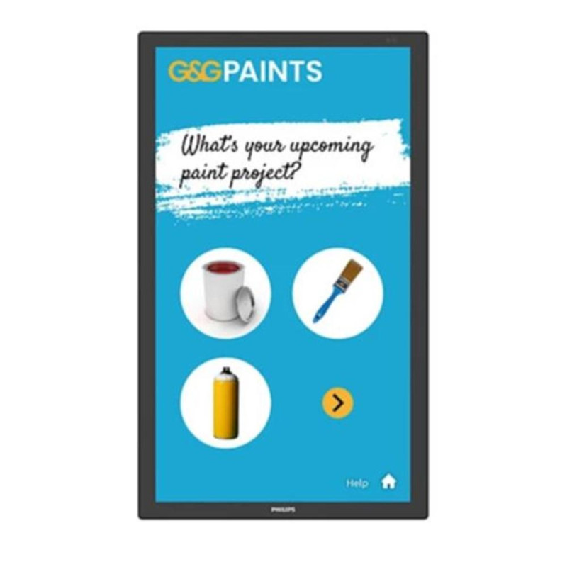 Monitor led interactivo 24 pulgadas philips t line 24bdl3751t - 00 - fhd - dp - hdmi - 60hz - 8ms - vesa 200x200 - tatil