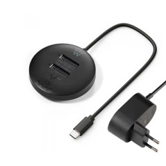 EWENT EW7078 clonador USB3.2, doble bahía SSD