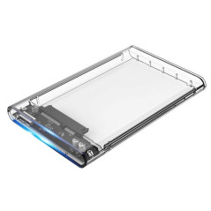 CoolBox Caja HDD 2.5 SCT-2533 USB3.0 Transparente