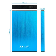 Tooq TQE-2527BL Caja HDD 2.5 USB 3.1 Gen1/USB 3.0