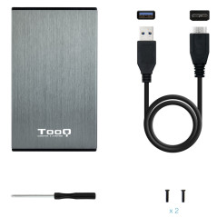 Tooq TQE-2527G Caja HDD 2.5 USB 3.1 Gen1/USB 3.0