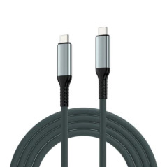 EWENT Cable USB 4 Gen 3 tipoC macho a macho 2m
