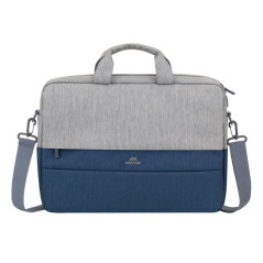 RIVACASE 7532 Grey/blue Prater Maletín 15,6 gris-