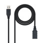 Nanocable Cable USB 3.0 Tipo A/M-A/H Negro 1.0 m Nanocable Cable USB 3.0 Tipo A/M-A/H Negro 1.0 m