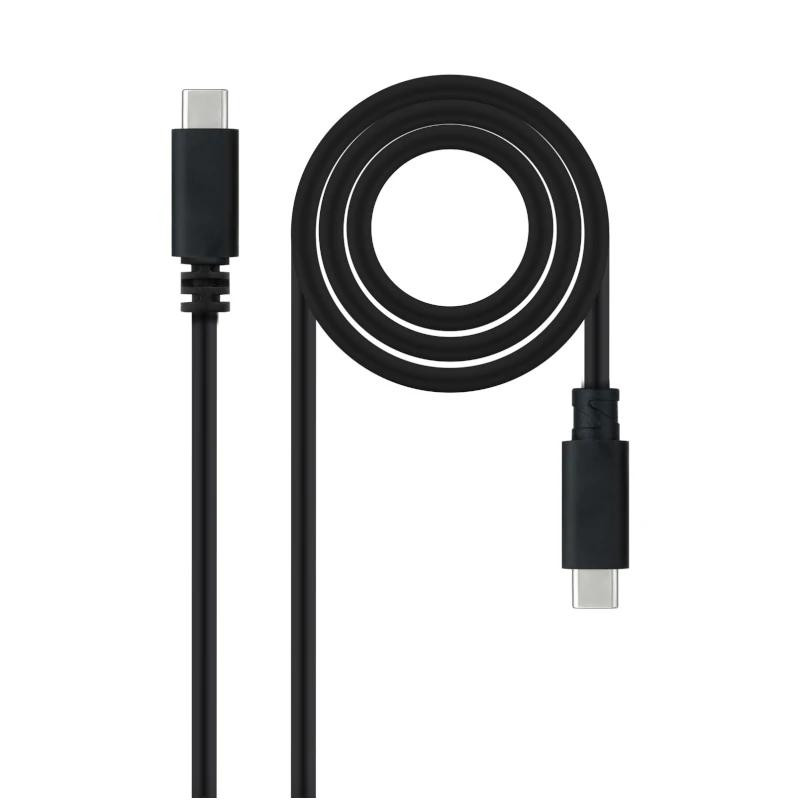 Nanocable Cable USB2.0 3A USB-C/M-USB-C/M 1.5 M Nanocable Cable USB2.0 3A USB-C/M-USB-C/M 1.5 M