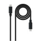 Nanocable Cable USB2.0 3A USB-C/M-USB-C/M 1.5 M Nanocable Cable USB2.0 3A USB-C/M-USB-C/M 1.5 M