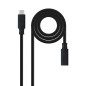 Nanocable Cable USB 3.2 GEN2x2 100W C/M-H 1,5 m Nanocable Cable USB 3.2 GEN2x2 100W C/M-H 1,5 m