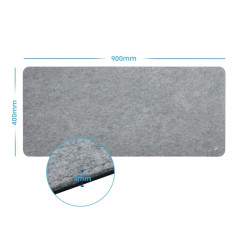 EWENT EW3185 Alfombrilla Extra Grande Fieltro