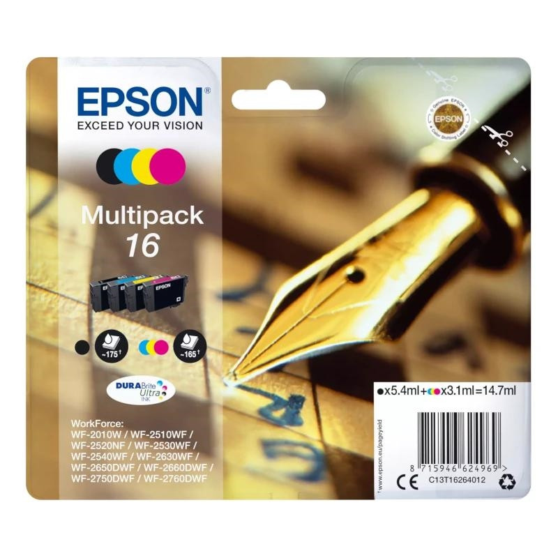 Epson Cartucho Multipack T16 Epson Cartucho Multipack T16
