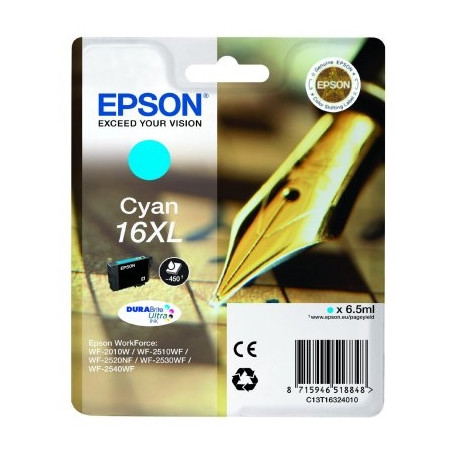 Epson Cartucho T1632XL Cyan