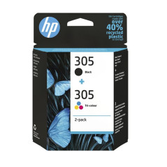Pack 2 cartucho tinta hp 305 negro y color 1255 23xx 27xx 41xx deskjet
