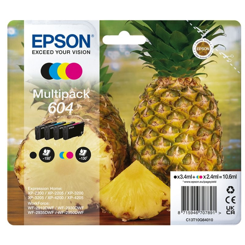 Epson Cartucho Multipack 604 Epson Cartucho Multipack 604