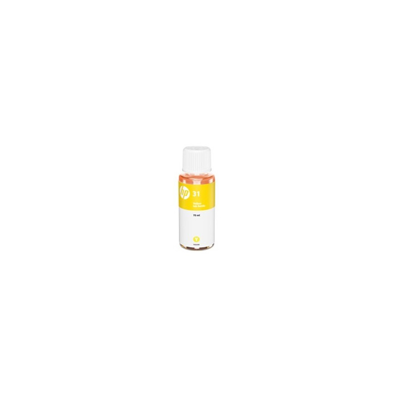 Botella tinta hp 31 amarilla 70ml 8000 paginas