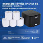 iggual Impresora térmica tickets TP EASY 58 USB+RJ iggual Impresora térmica tickets TP EASY 58 USB+RJ