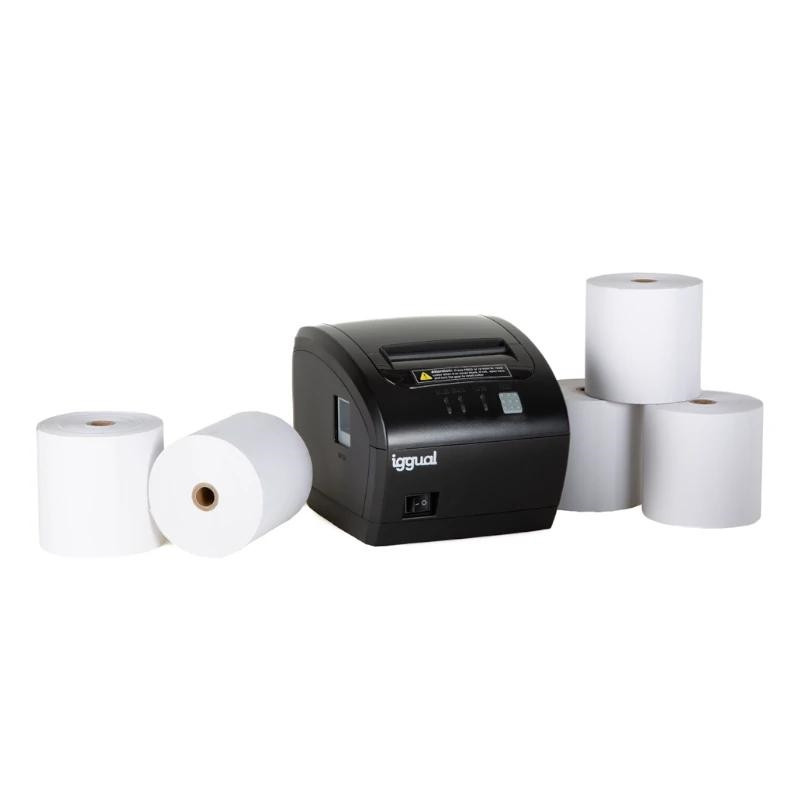 Kit impresora térmica tickets TP EASY 80 + 5 rollo Kit impresora térmica tickets TP EASY 80 + 5 rollo
