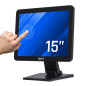 iggual Monitor táctil capacitivo 15 VGA HDMI USB