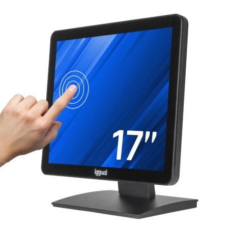 iggual Monitor táctil capacitivo 17 VGA HDMI USB