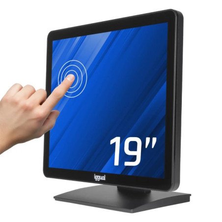 iggual Monitor táctil capacitivo 19 VGA HDMI USB