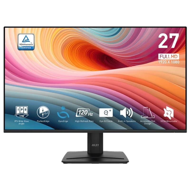 MSI MP275 E2 Monitor 27 IPS 120Hz VGA HDMI DP MM