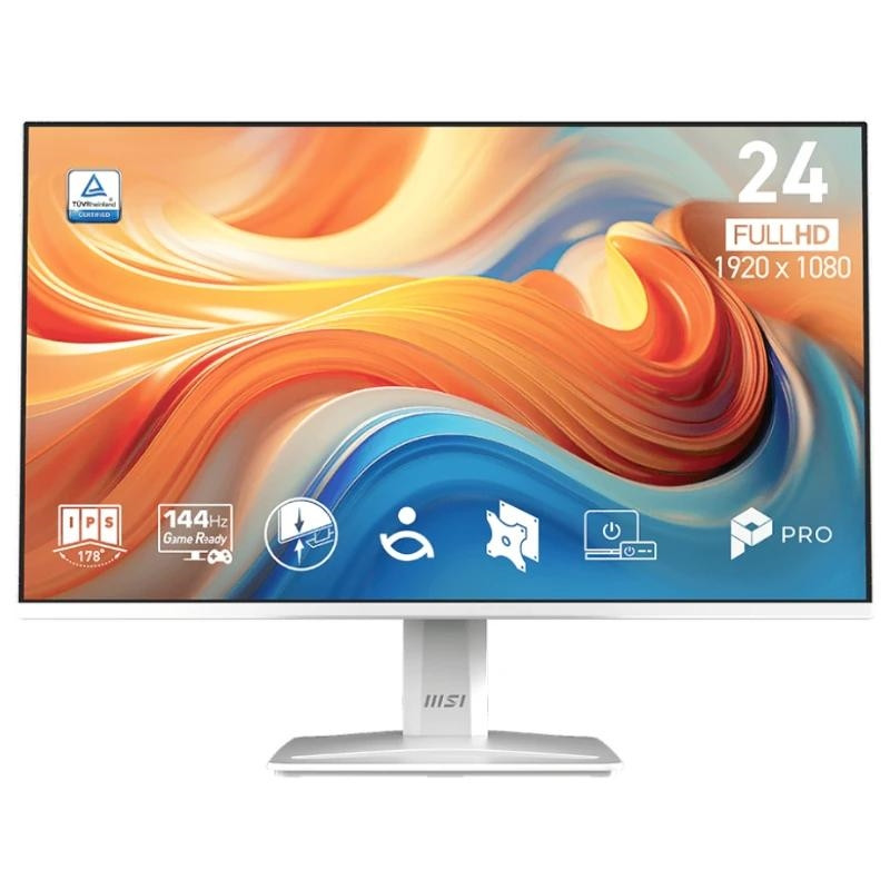 MSI PRO MP243W E14 Monitor 23.8 144Hz HDMI MM bl MSI PRO MP243W E14 Monitor 23.8 144Hz HDMI MM bl