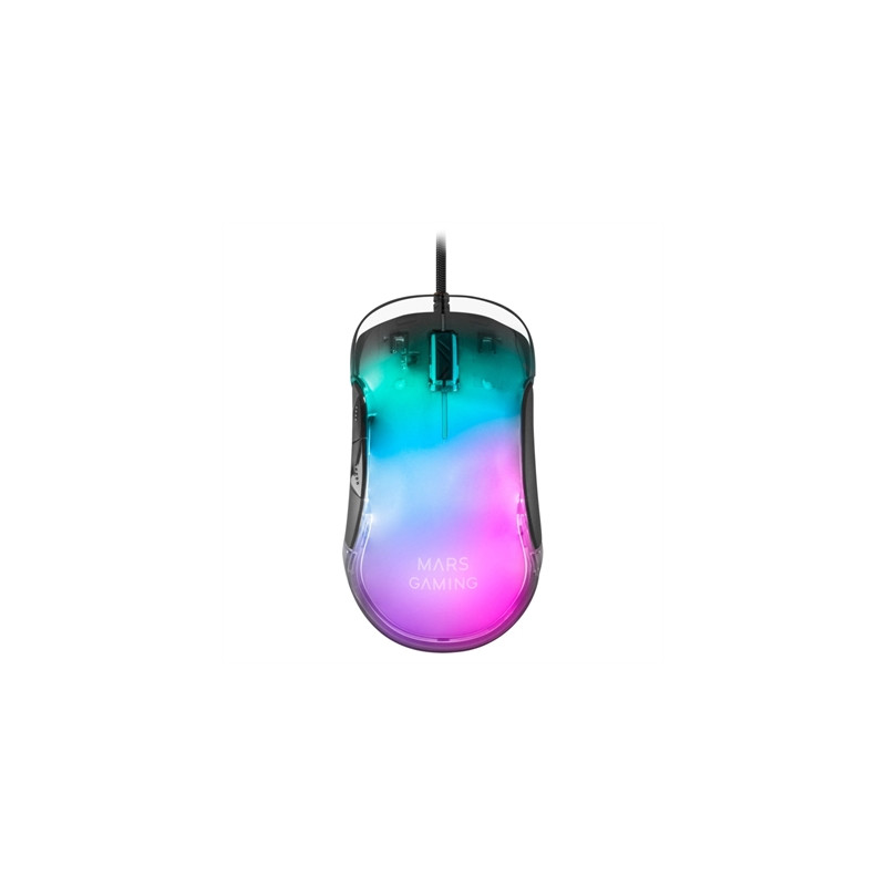 Mouse raton mars gaming mmglow optico usb 7 botones 12800ppp rgb Mouse raton mars gaming mmglow optico usb 7 botones 12800ppp rgb