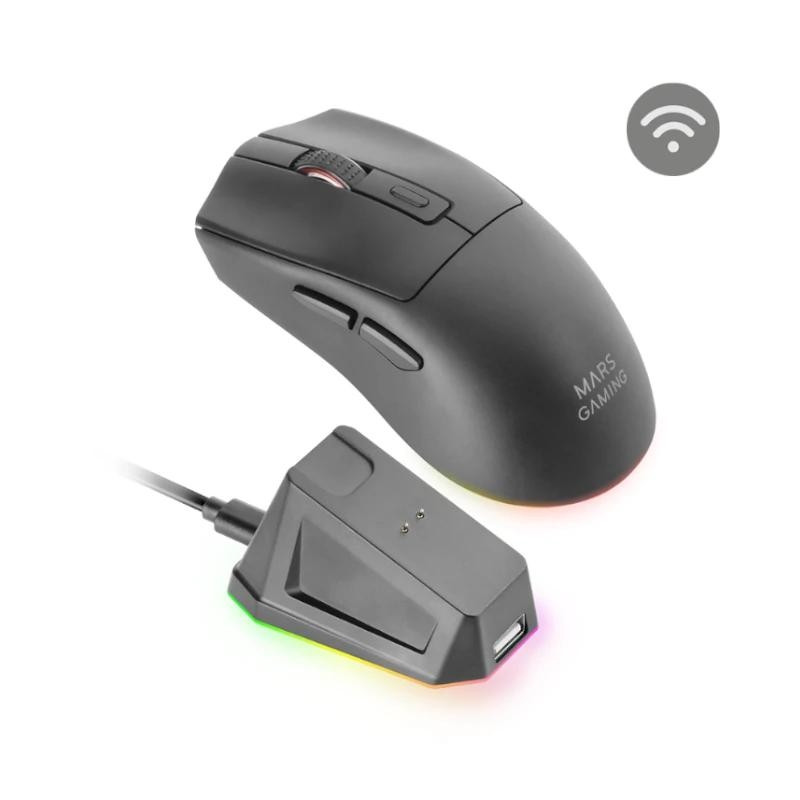 Mars Gaming Raton Ultraligero MMT3 blanco Mars Gaming Raton Ultraligero MMT3 blanco