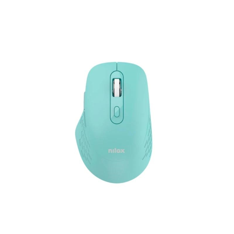 Nilox Ratón Dual Wireless 1600dpi silen. Cyan Nilox Ratón Dual Wireless 1600dpi silen. Cyan