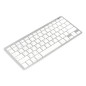 iggual Teclado Bluetooth Slim TKL-BT plata 2 canal