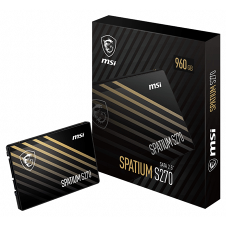 MSI Spatium S270 SATA 2.5 240GB 2.5 Serial ATA III 3D NAND