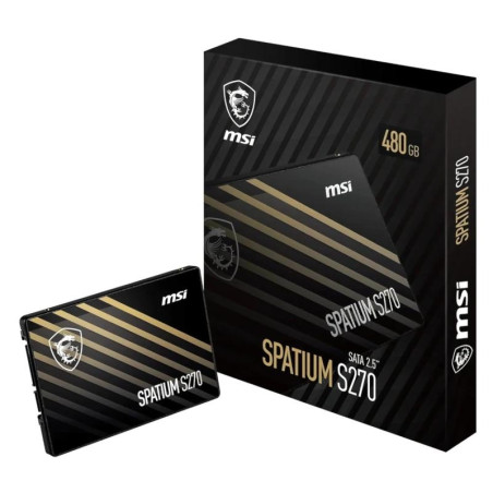 MSI SSD Spatium S270 480Gb 2.5 Sata 3 6Gbps