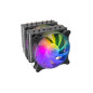 VENTILADOR UNIVERSAL A-RGB MCPU-XT NEGRO MARS GAMING