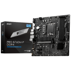 MSI PRO B760M-P DDR4 placa base Intel B760 LGA 1700 micro ATX