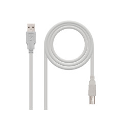 CABLE DE CONEXION USB TIPO A-B 3 M NANOCABLE