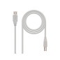 CABLE DE CONEXION USB TIPO A-B 3 M NANOCABLE