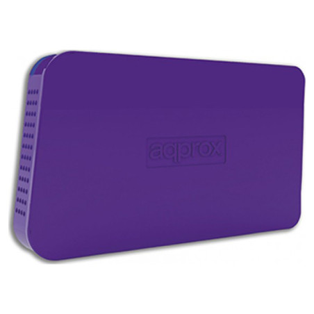 CAJA EXTERNA USB 2.5 SATA MORADO APPROX