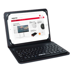 FUNDA + TECLADO BLUETOOTH TABLET 9.7- 10.1 APPROX