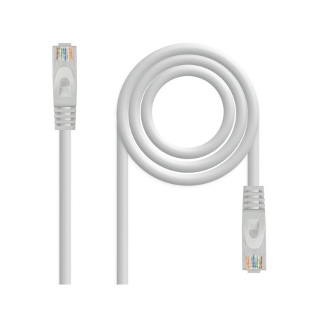 CABLE DE RED LATIGUILLO RJ45 UTP CAT6A AWG24 1 M NANOCABLE