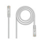 CABLE DE RED LATIGUILLO RJ45 UTP CAT6A AWG24 1 M NANOCABLE