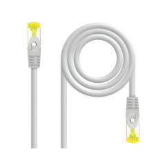 CABLE DE RED LATIGUILLO RJ45 SFTP CAT6A AWG26 3 M GRIS NANOCABLE