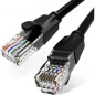 CABLE DE RED LATIGUILLO RJ45 UTP CAT6 AWG26 5 M NEGRO VENTION