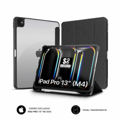 FUNDA TABLET IPAD PRO 12.9 2024 NEGRO SUBBLIM