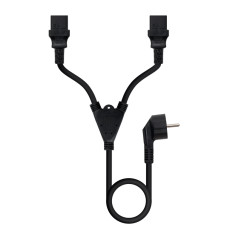 CABLE ALIMENTACION CEE7/M A 2xC13/H 3 M NANOCABLE