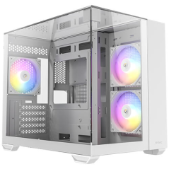 CAJA MINITORRE MICROATX CX600M TRIO RGB BLANCO ANTEC
