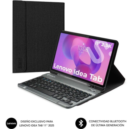 FUNDA + TECLADO TABLET KEYTAB PRO BT LENOVO IDEA TAB 11 11 NEGRO SUBBL